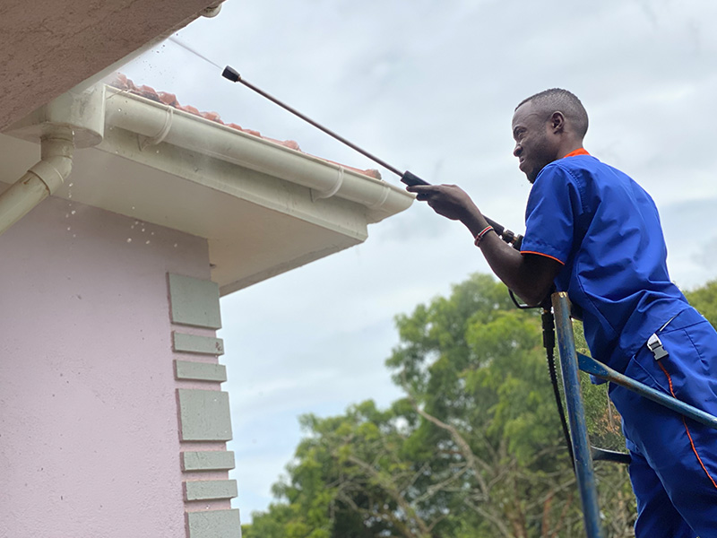 Uganda Roof Tile Cleaning